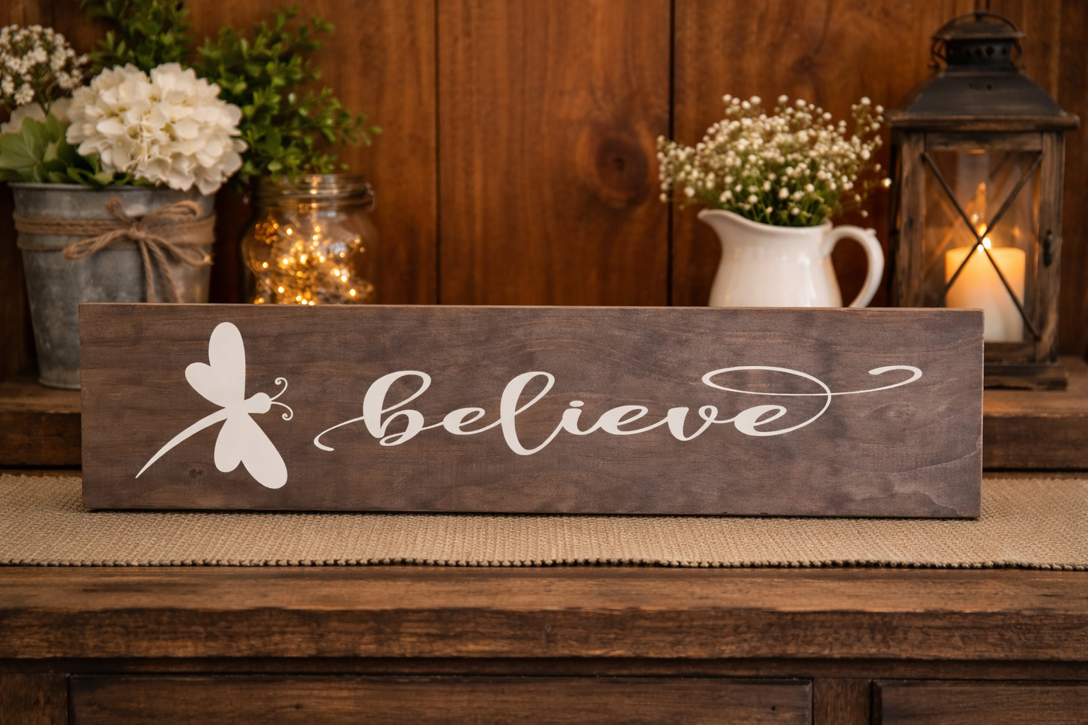 Believe sign