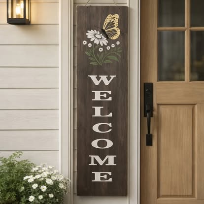 Welcome sign